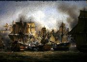 The Redoutable at the battle of Trafalgar Louis-Philippe Crepin